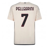 Moški Nogometni dresi AS Roma Lorenzo Pellegrini #7 Gostujoči 2023-24 Kratek Rokav